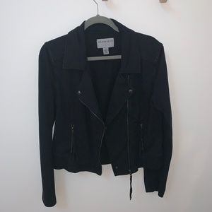 Anthropologie Marrakech Knit Moto Jacket